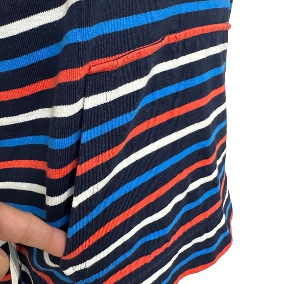 J. Crew Striped Pullover Hoodie Multi-striped Size Small - Picture 2 of 7